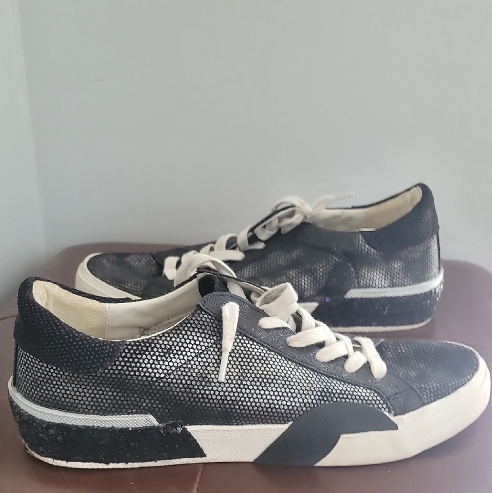 Dolce Vita Black and White Women's Sneakers